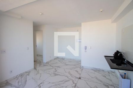 Sala / Cozinha - Área de Serviço de apartamento para alugar com 2 quartos, 38m² em Vila Progresso (zona Leste), São Paulo