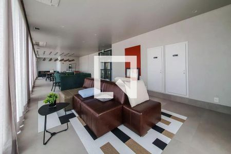 Studio para alugar com 24m², 1 quarto e sem vagaSalão gourmet