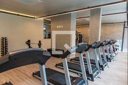 Studio para alugar com 24m², 1 quarto e sem vagaAcademia