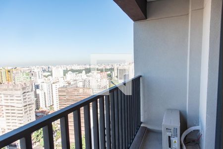 Varanda de kitnet/studio à venda com 1 quarto, 24m² em Paraíso, São Paulo