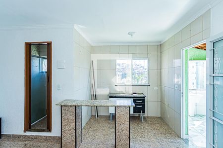 Cozinha de casa para alugar com 1 quarto, 45m² em Vila Rica, São Paulo
