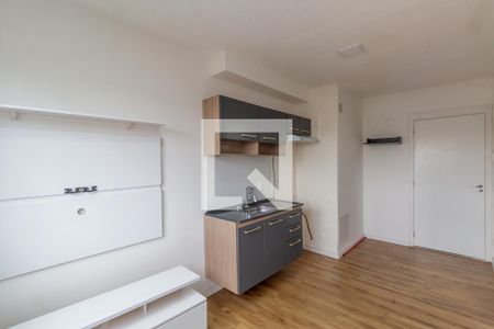 Sala e Cozinha Integrada de apartamento para alugar com 1 quarto, 26m² em Guaianazes, São Paulo