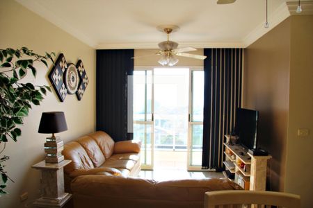 Sala de apartamento à venda com 3 quartos, 92m² em Vila Milton, Guarulhos