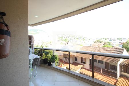Sala Varanda de apartamento para alugar com 3 quartos, 94m² em Freguesia (jacarepaguá), Rio de Janeiro