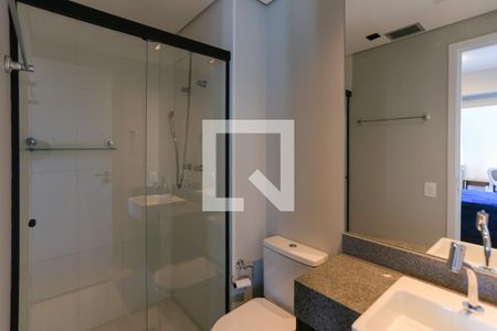Studio para alugar com 35m², 1 quarto e 1 vaga Studio para alugar com 35m², 1 quarto e 1 vagaBanheiro