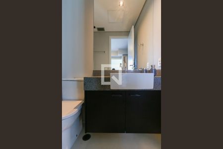 Studio para alugar com 35m², 1 quarto e 1 vaga Studio para alugar com 35m², 1 quarto e 1 vagaBanheiro