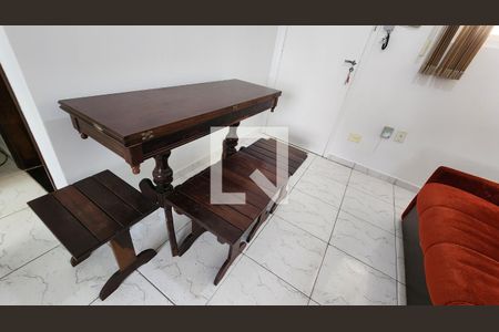 Detalhe Sala de apartamento para alugar com 1 quarto, 37m² em José Menino, Santos