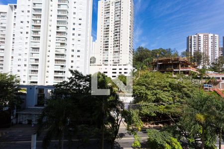 varanda /Serviço vista de apartamento para alugar com 2 quartos, 60m² em Vila Andrade, São Paulo