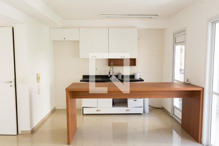 Sala/Cozinha de apartamento para alugar com 2 quartos, 60m² em Vila Andrade, São Paulo
