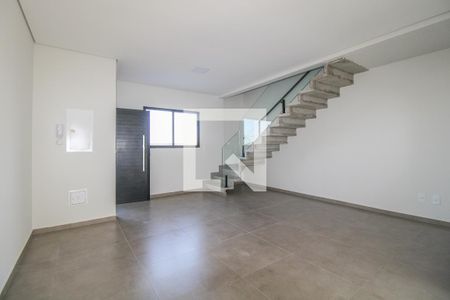 Sala de casa de condomínio para alugar com 3 quartos, 110m² em Chácara Primavera, Campinas