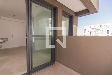 Varanda de kitnet/studio à venda com 1 quarto, 25m² em Jardim Paulista, São Paulo