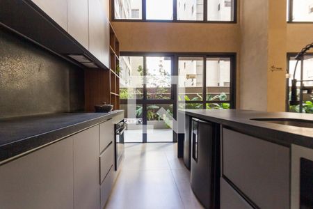 Studio à venda com 25m², 1 quarto e sem vagaÁrea comum - Área Gourmet