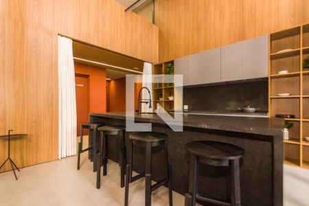 Studio à venda com 25m², 1 quarto e sem vagaÁrea comum - Área Gourmet
