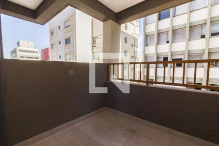 Varanda de kitnet/studio à venda com 1 quarto, 25m² em Jardim Paulista, São Paulo