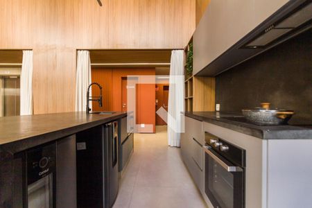 Studio à venda com 25m², 1 quarto e sem vagaÁrea comum - Área Gourmet