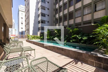 Studio à venda com 25m², 1 quarto e sem vagaÁrea comum - Piscina