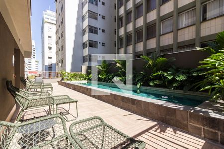 Studio à venda com 25m², 1 quarto e sem vagaÁrea comum - Piscina