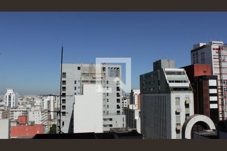 Studio à venda com 21m², 1 quarto e sem vagaVista da Varanda