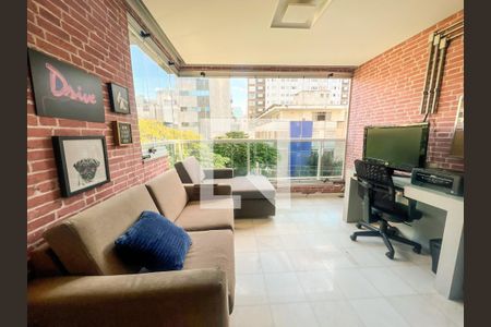 varanda de apartamento para alugar com 4 quartos, 178m² em Santo Agostinho, Belo Horizonte