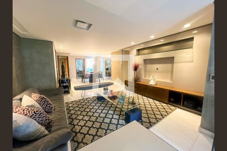 sala  de apartamento para alugar com 4 quartos, 178m² em Santo Agostinho, Belo Horizonte