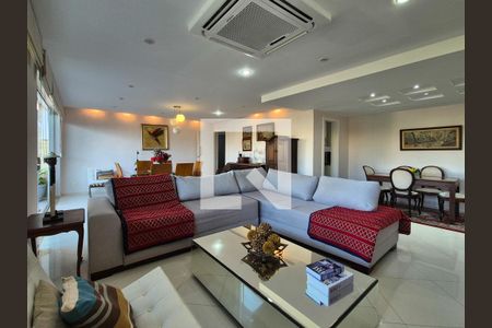 Sala de apartamento à venda com 4 quartos, 329m² em Recreio dos Bandeirantes, Rio de Janeiro