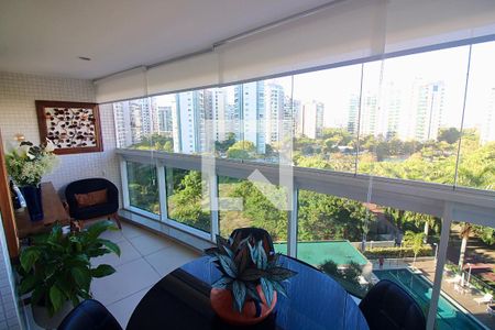 Varanda da Sala de apartamento para alugar com 2 quartos, 72m² em Barra da Tijuca, Rio de Janeiro