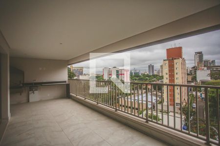 Varanda Gourmet de apartamento à venda com 3 quartos, 158m² em Vila Clementino, São Paulo