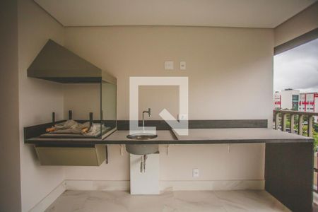 Varanda Gourmet de apartamento à venda com 3 quartos, 158m² em Vila Clementino, São Paulo