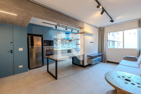 Apartamento para alugar com 45m², 1 quarto e 1 vaga Apartamento para alugar com 45m², 1 quarto e 1 vagaSala