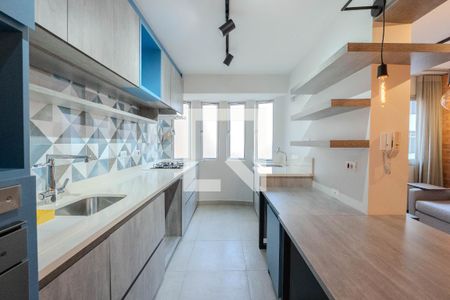 Apartamento para alugar com 45m², 1 quarto e 1 vaga Apartamento para alugar com 45m², 1 quarto e 1 vagaCozinha e Área de Serviço