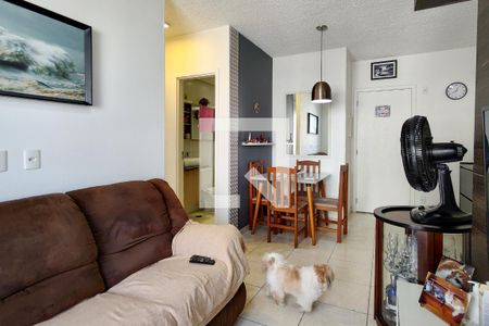 Sala de apartamento para alugar com 2 quartos, 57m² em Ocian, Praia Grande