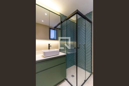 Banheiro de apartamento para alugar com 1 quarto, 31m² em Perdizes, São Paulo