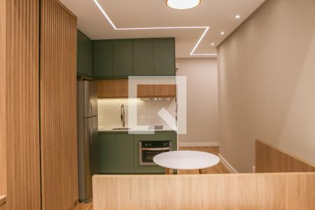 Sala e Cozinha de kitnet/studio à venda com 1 quarto, 30m² em Perdizes, São Paulo