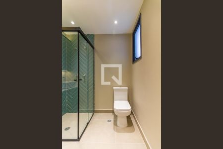 Banheiro de apartamento à venda com 1 quarto, 31m² em Perdizes, São Paulo