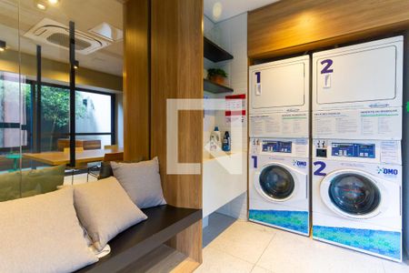 Studio à venda com 30m², 1 quarto e sem vagaLavanderia