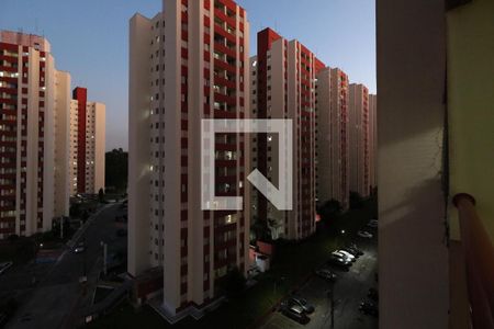 Sacada da Sala de apartamento para alugar com 3 quartos, 79m² em Jardim do Estádio, Santo André
