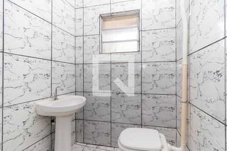 Banheiro 1 de casa para alugar com 1 quarto, 40m² em Vila Campanela, São Paulo