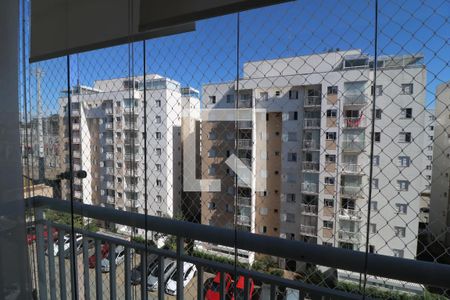 Varanda da Sala de apartamento para alugar com 2 quartos, 47m² em Jardim Colonial, São Paulo