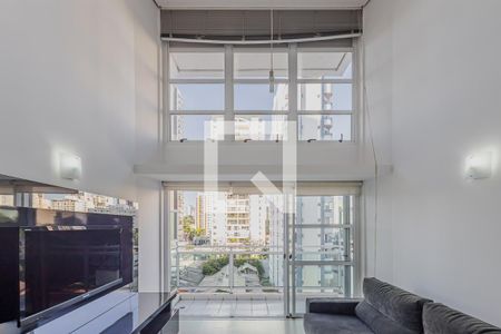 Sala de apartamento para alugar com 1 quarto, 65m² em Pinheiros, São Paulo