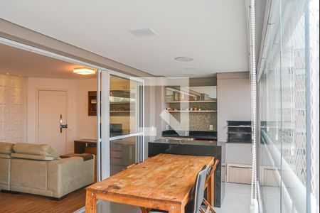 Varanda gourmet de apartamento à venda com 3 quartos, 155m² em Nova Petrópolis, São Bernardo do Campo