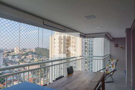 Varanda gourmet de apartamento à venda com 3 quartos, 155m² em Nova Petrópolis, São Bernardo do Campo
