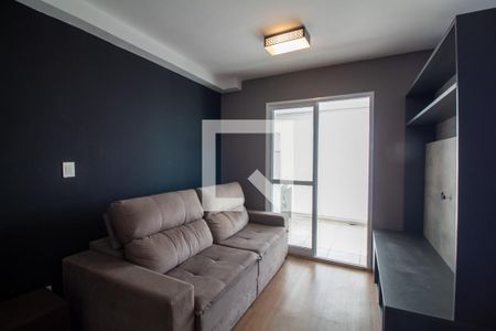 Sala de apartamento à venda com 1 quarto, 37m² em Campo Belo, São Paulo