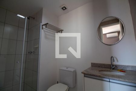 Banheiro de apartamento à venda com 1 quarto, 37m² em Campo Belo, São Paulo