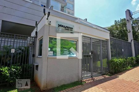 Apartamento à venda com 37m², 1 quarto e 1 vagaFachada e portaria