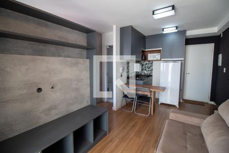 Sala de apartamento à venda com 1 quarto, 37m² em Campo Belo, São Paulo