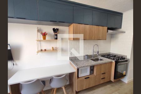 Cozinha / Sala de apartamento à venda com 1 quarto, 34m² em Água Branca, São Paulo
