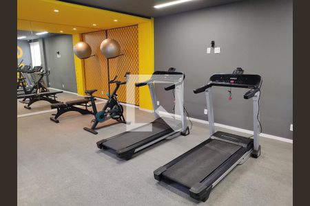 Apartamento para alugar com 34m², 1 quarto e sem vaga Apartamento para alugar com 34m², 1 quarto e sem vagaÁrea comum - Academia