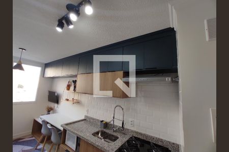 Cozinha / Sala de apartamento para alugar com 1 quarto, 34m² em Água Branca, São Paulo