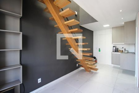 Corredor de apartamento para alugar com 1 quarto, 75m² em Moema, São Paulo