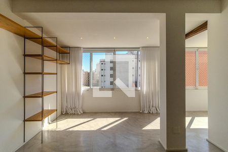 Apartamento para alugar com 88m², 1 quarto e sem vagaSala